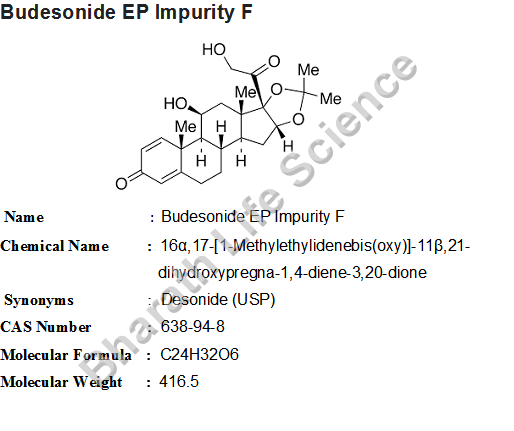 Budesonide EP Impurity F